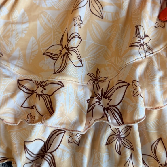 Disney Parks Moana Deluxe Floral Hawaiian Swimsuit Cover Up Girls Size 2Y - Picture 3 of 7